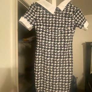 Black and white dress